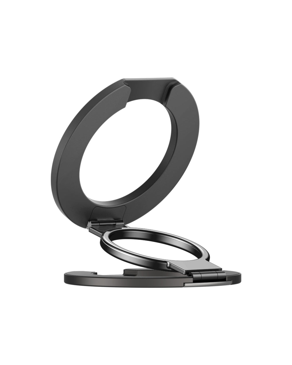 Baseus MagPro 3 Support téléphone magnétique à double anneau - Noir cosmique