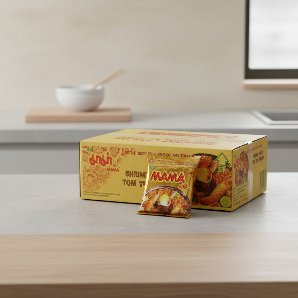MAMA Nouilles instantanées saveur Tom Yum - 30 x 55 g