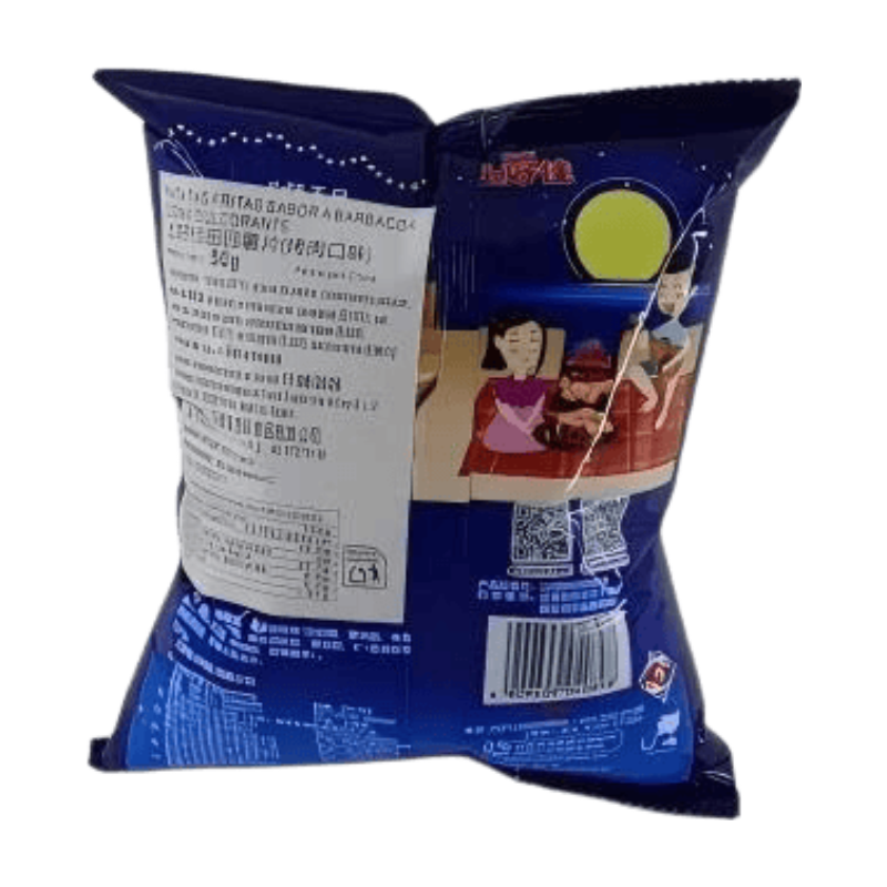 Oishi Chips de Pommes de Terre - Saveur Barbecue 50 g