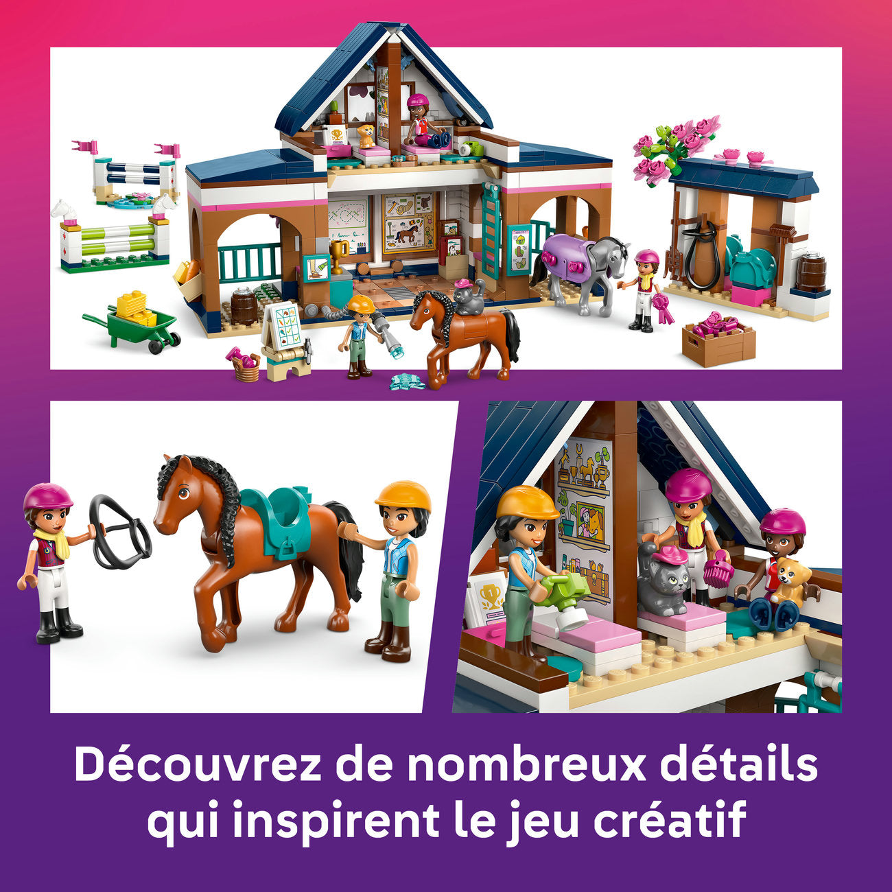 LEGO Friends 42688 L’écurie et l’école d’équitation