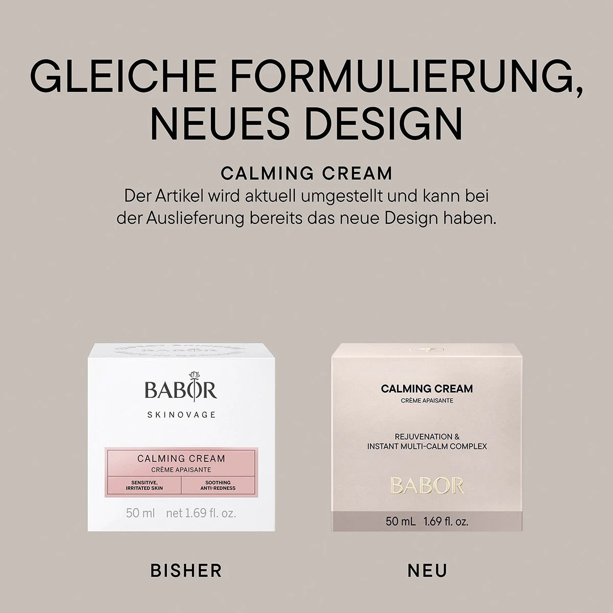 BABOR Skinovage Crème Apaisante - 50 ml