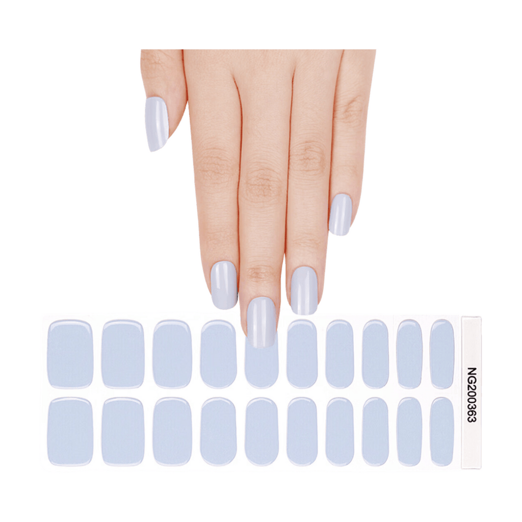 MeoMagic Stickers à Ongles Press-On Nail Art en Gel Teinte 14-156 (Lot de 20)