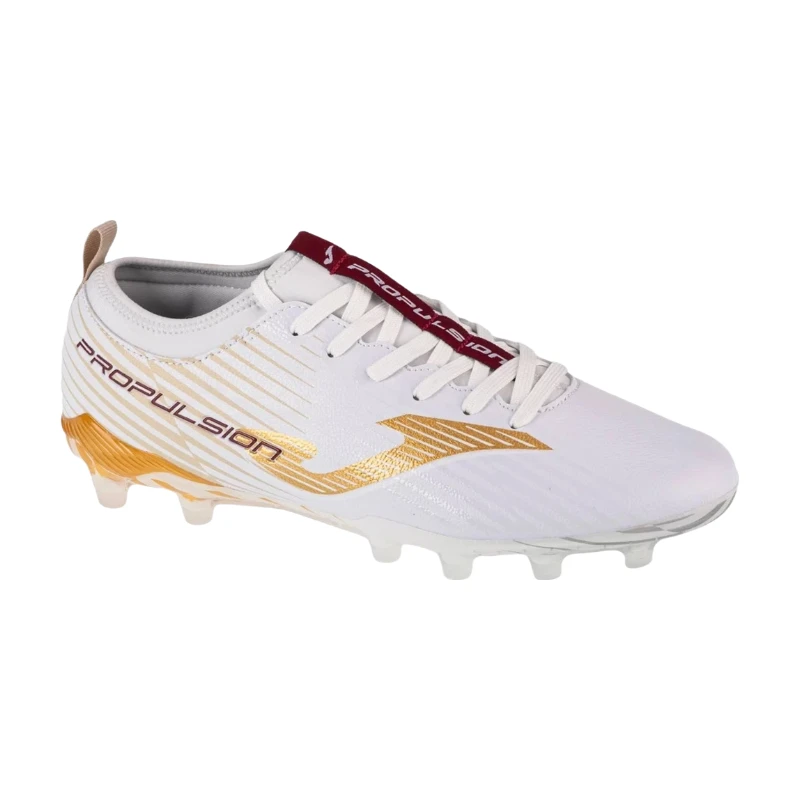 JOMA Chaussures de football Propulsion Cup, sol ferme (FG), blanc, pointure 43