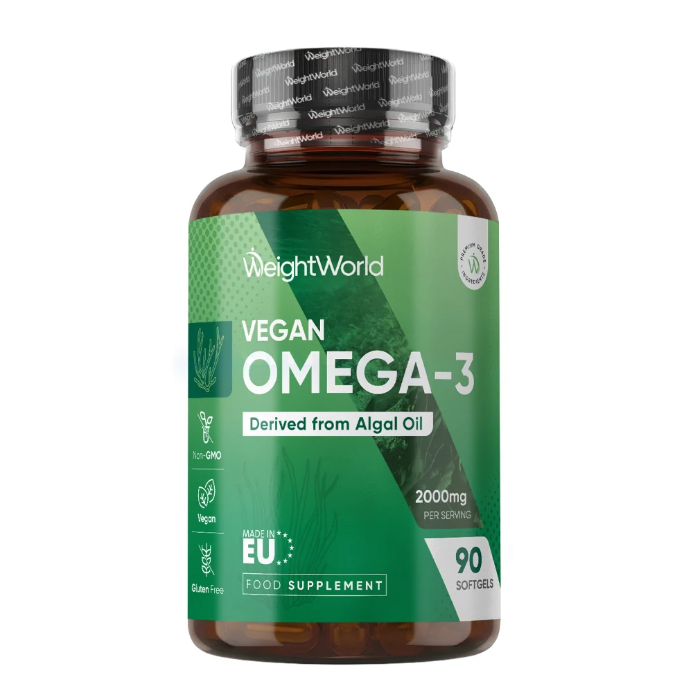 WeightWorld Oméga-3 végan 2000 mg - 90 gélules molles