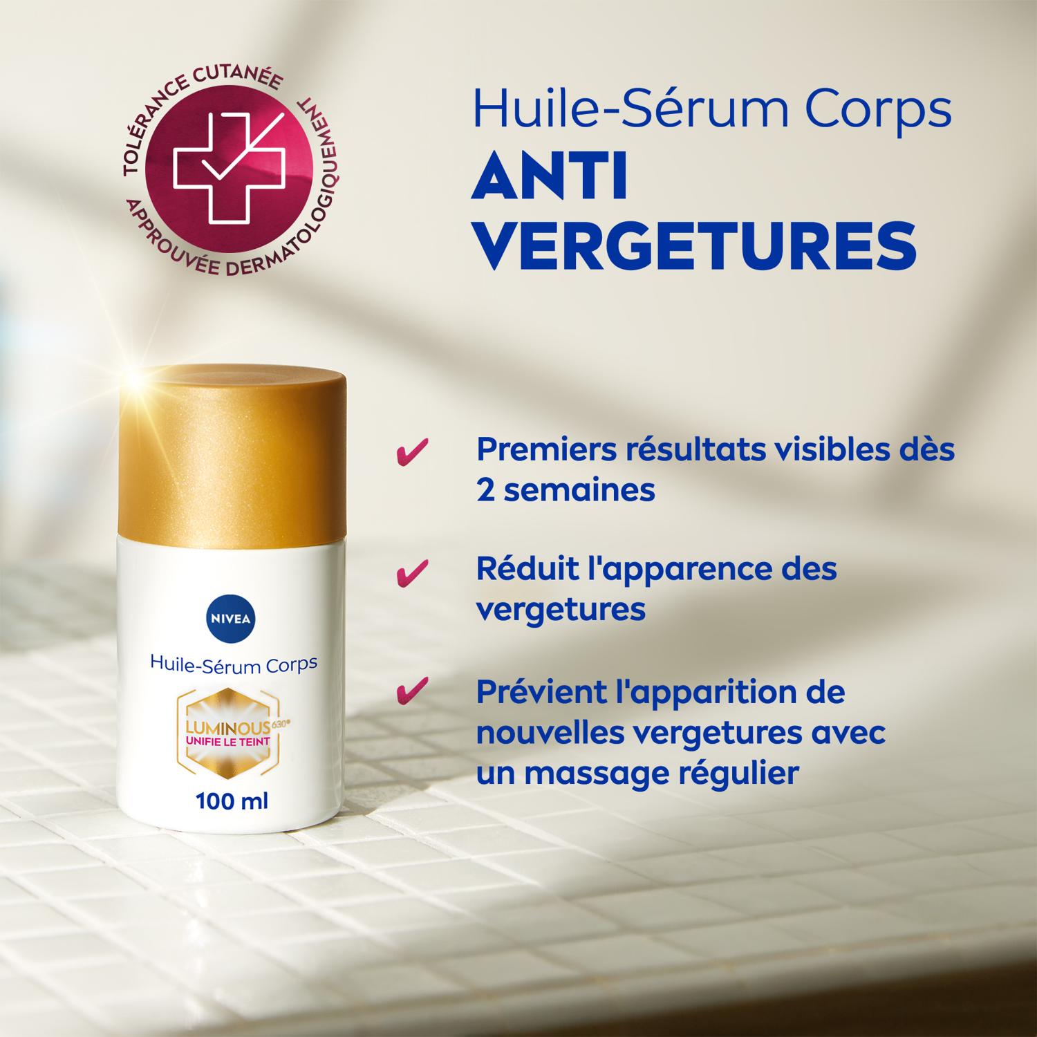 NIVEA Luminous630 Huile-sérum corps anticellulite 100 ml