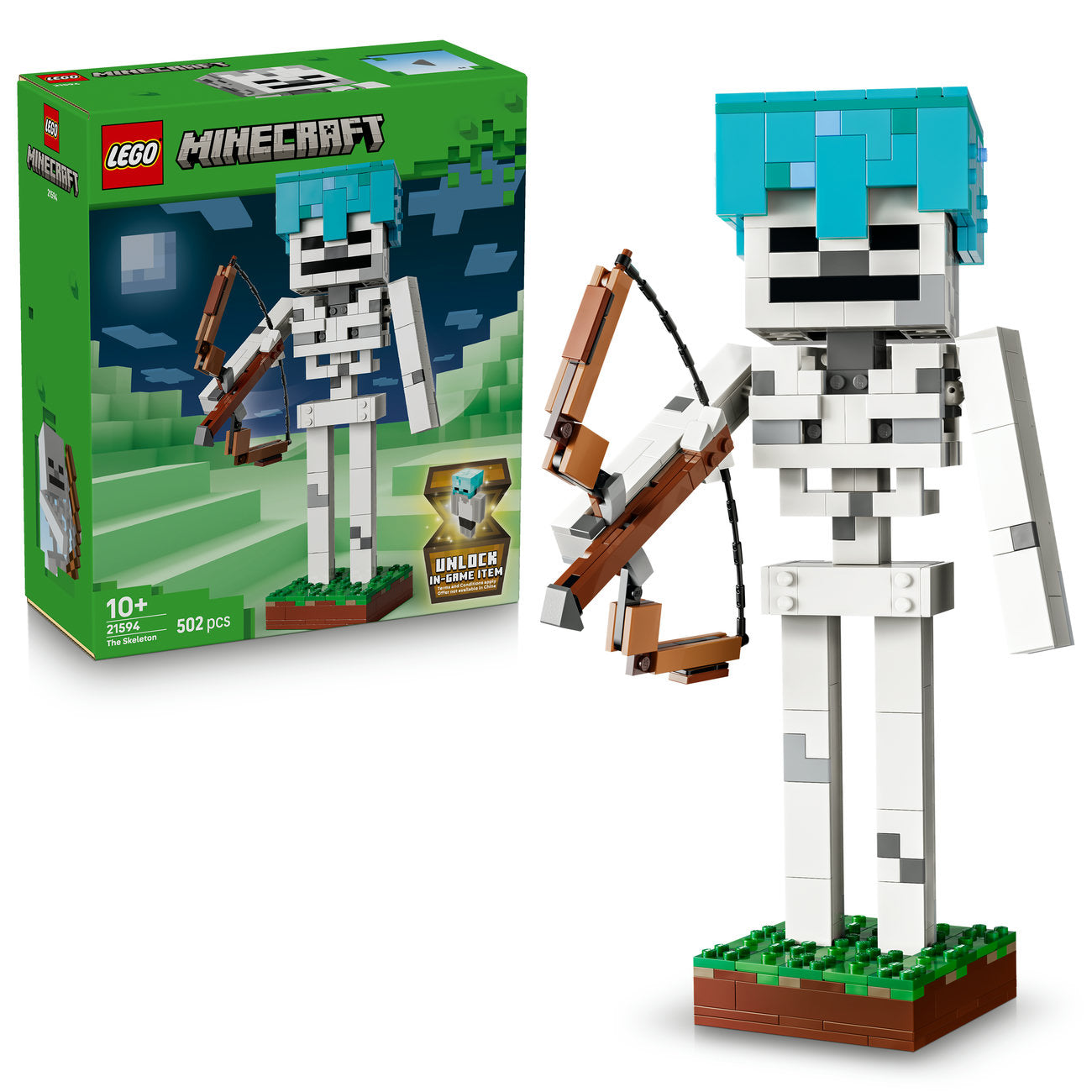 LEGO Minecraft 21594 Le Squelette
