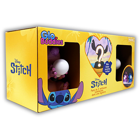 Disney Stitch Angel - Coffret 2 Lampes Globuddies + Veilleuse Surprise