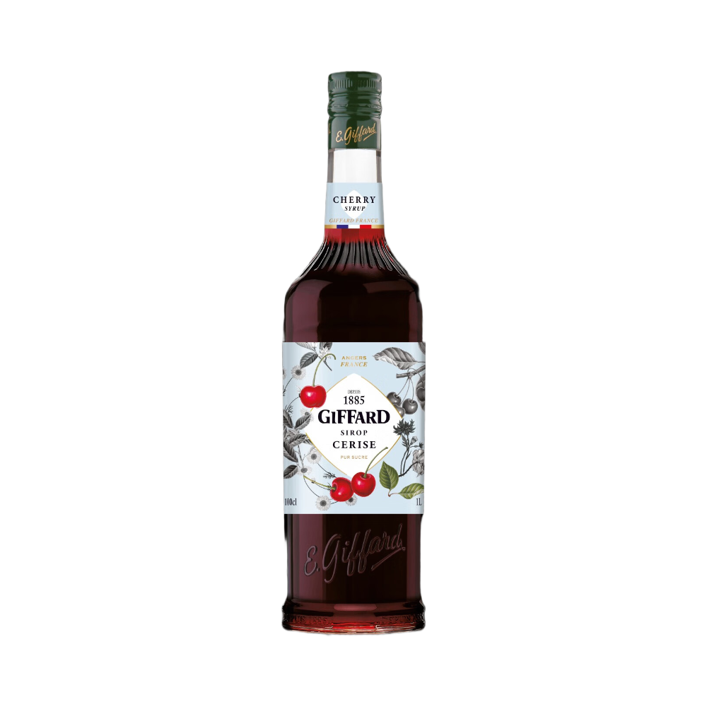 GIFFARD Sirop de cerise pur sucre - 1 L