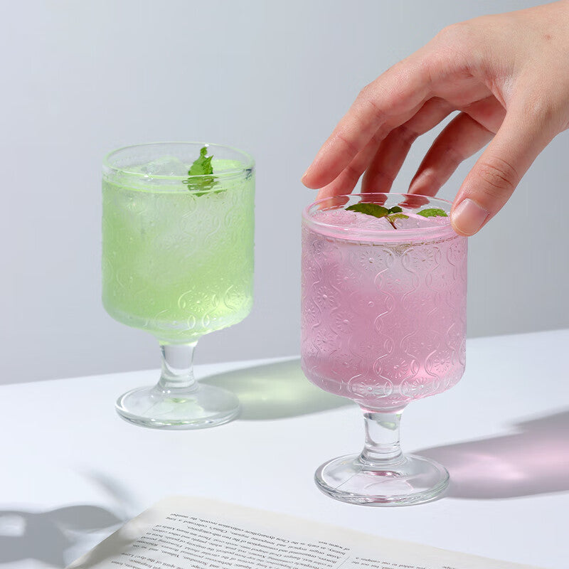 BJ Lot de 2 verres à vin - 200 ml