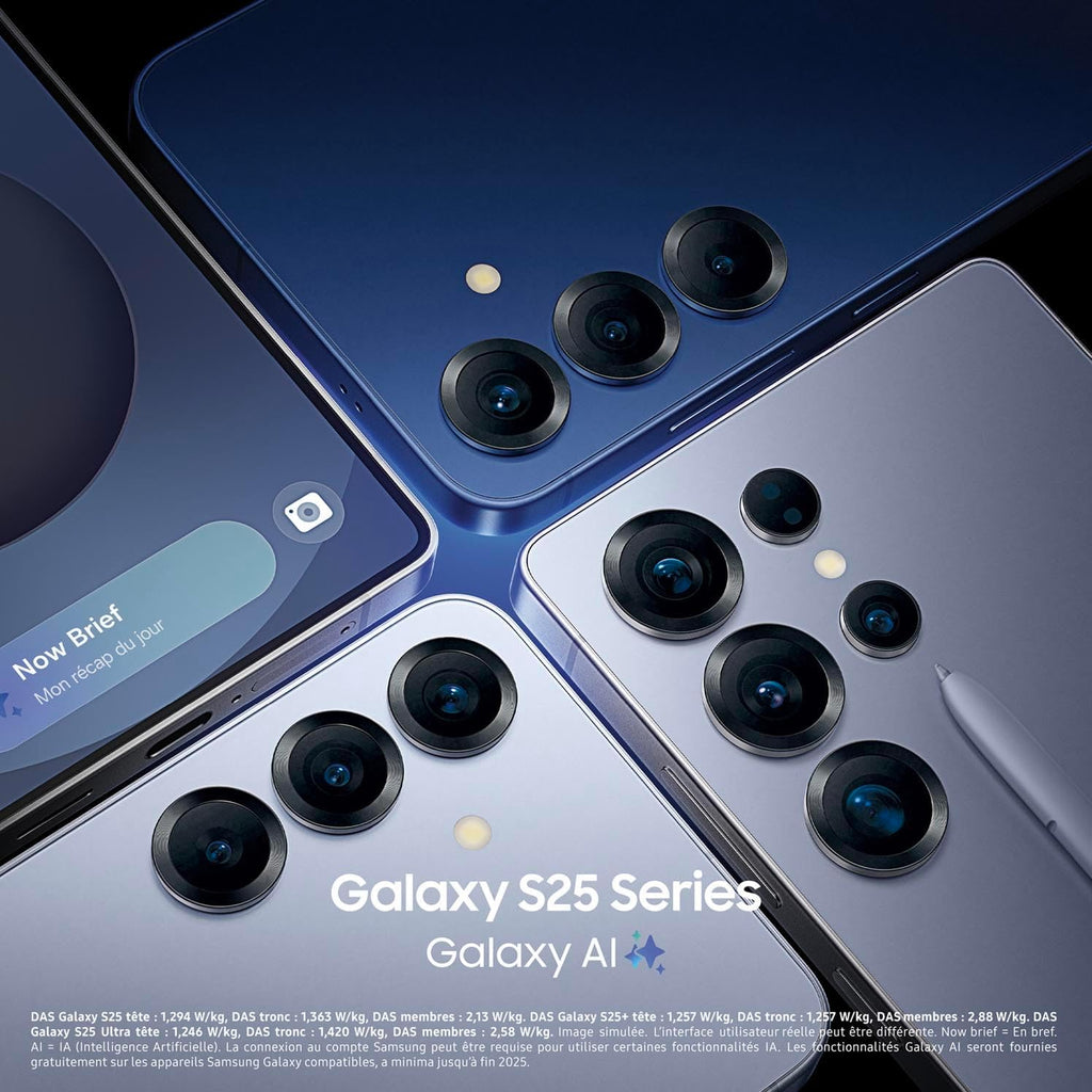 Samsung Galaxy S25 256 Go 5G Bleu nuit