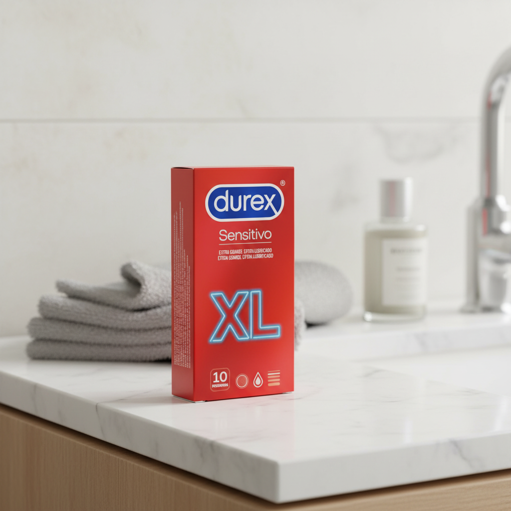 DUREX Préservatifs Sensitivo Suave XL Pack de 10