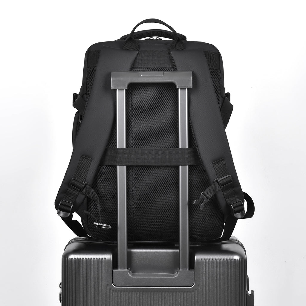 Sac à dos cabine extensible 25 L à 35 L imperméable ordinateur portable de travail sac à dos grande capacité multi-poches sac de voyage de jour pour hommes voyage week-end trajet