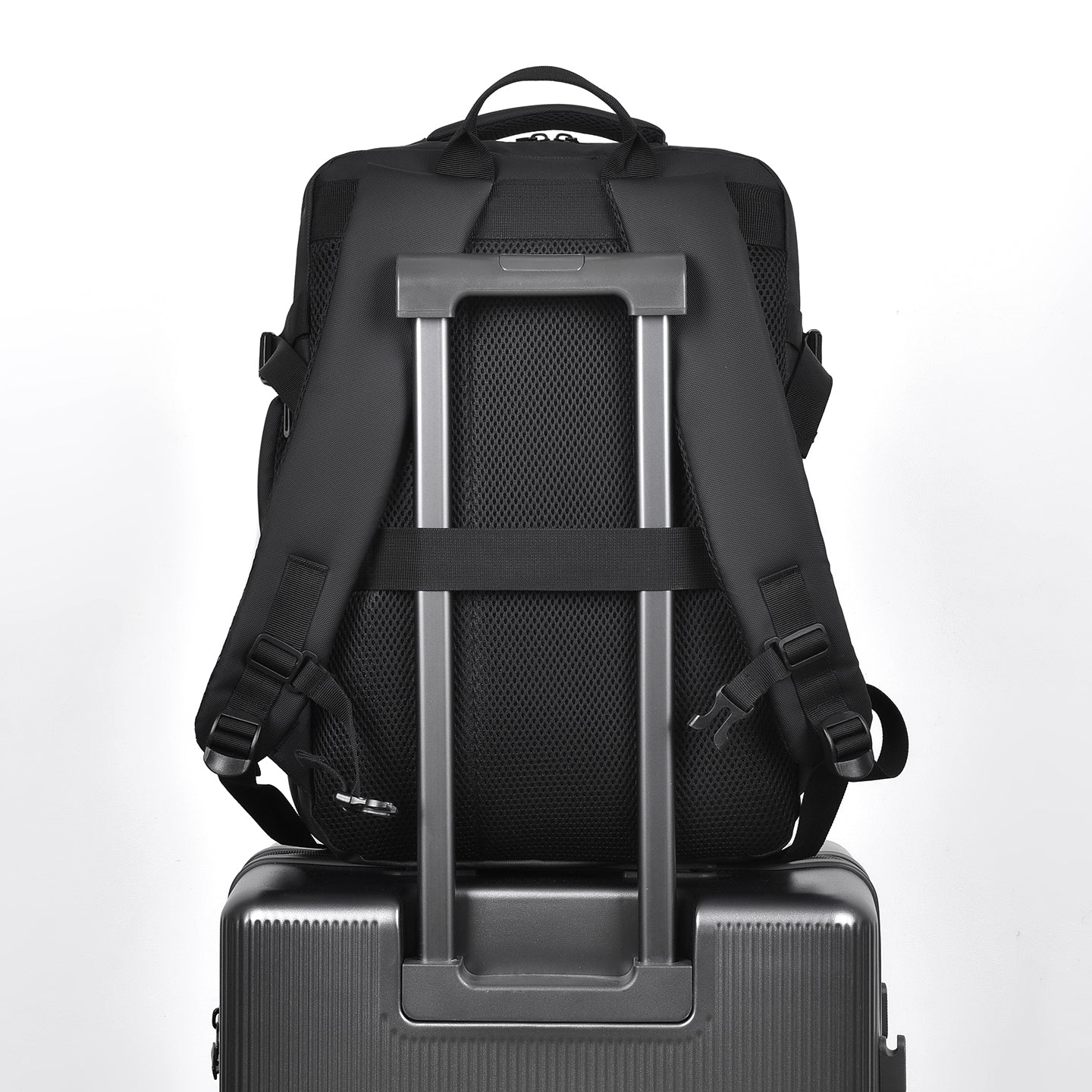 Sac à dos cabine extensible 25 L à 35 L imperméable ordinateur portable de travail sac à dos grande capacité multi-poches sac de voyage de jour pour hommes voyage week-end trajet