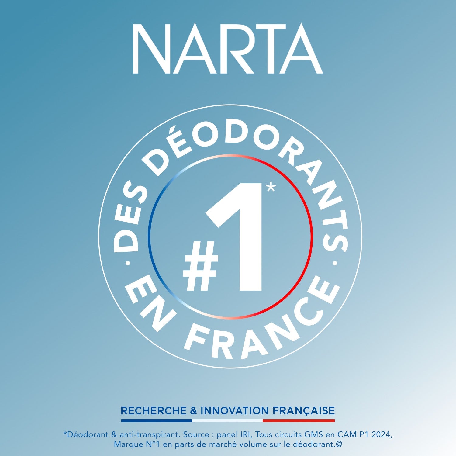 NARTA Resixyl Déodorant Aérosol Anti-Irritations Peaux Sensibles et Transpiration Excessive 100ml