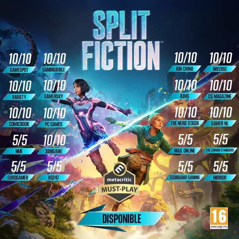 Electronic Arts Split Fiction - PS5 - Version Française