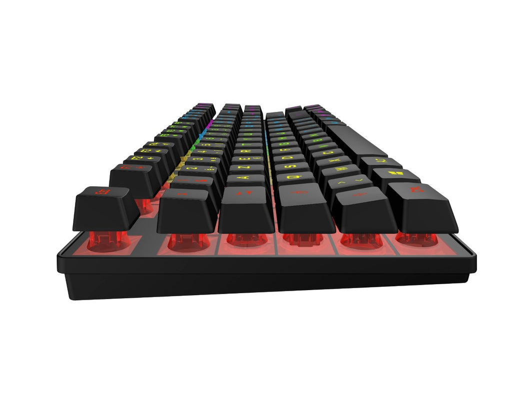 Akuma clavier gaming shônen t02 tkl 88 touches retroeclaire membrane