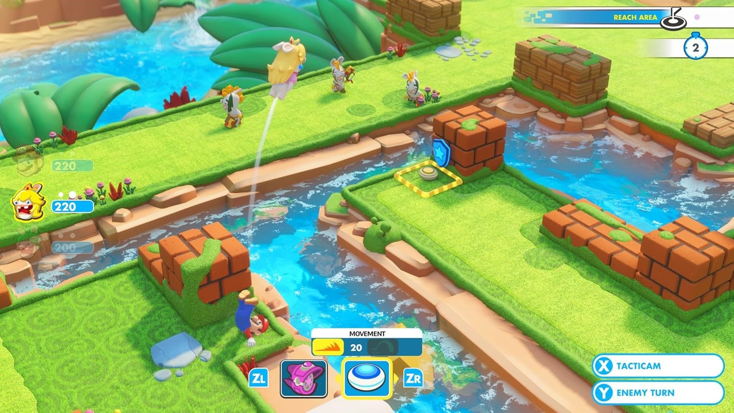 Ubisoft Mario + Les Lapins Crétins Kingdom Battle - Code de téléchargement - Switch - Version française