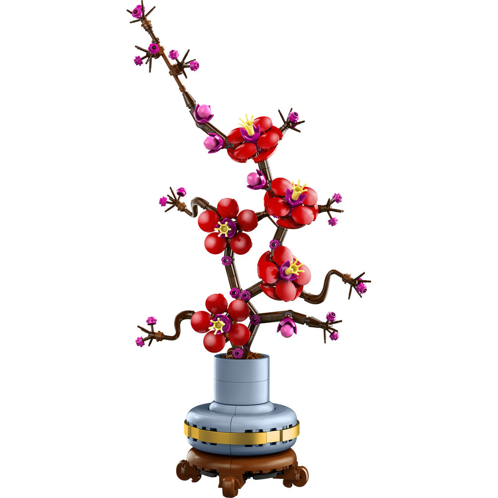 LEGO Icons Botanicals 10369 Fleur de Prunier Ensemble de Construction de Présentation de Fleurs pour Adultes