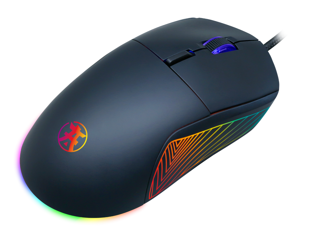 Akuma souris gaming otaku m02 7200dpi rgb noir