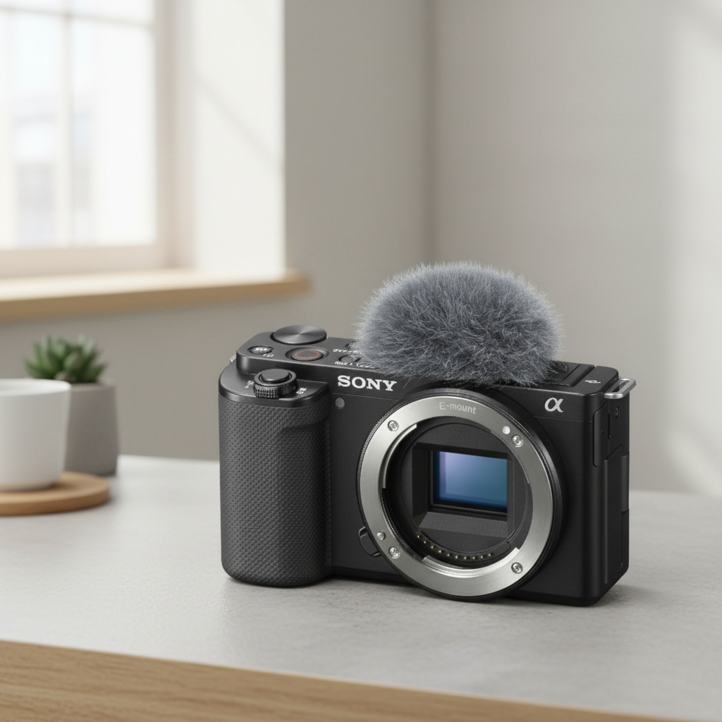 Sony ZV-E10 Appareil photo/vlogging hybride, boîtier seul