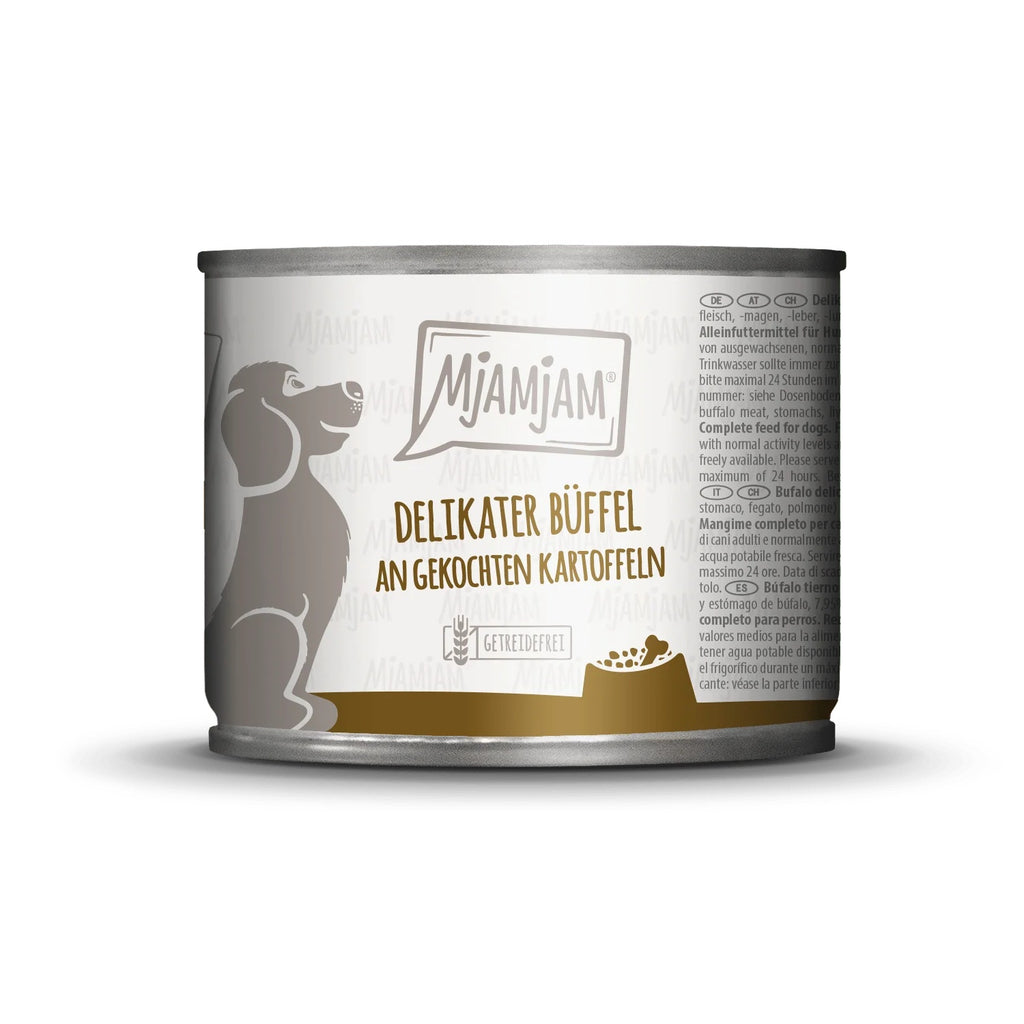 MjAMJAM Nourriture humide pour chien pomme de terre 200 g