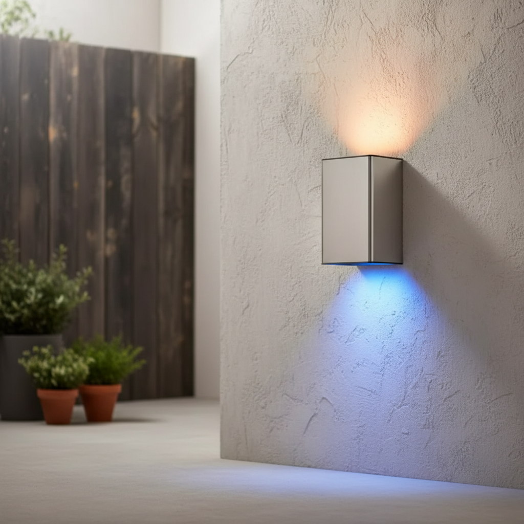 Philips Hue Lanterne murale extérieure WCA Resonate Inox