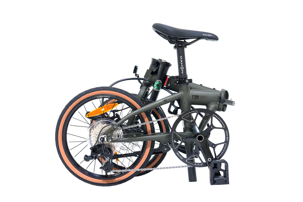 DAHON Vélo pliant K9 - Vert forêt - 16 pouces (349) - Pneu