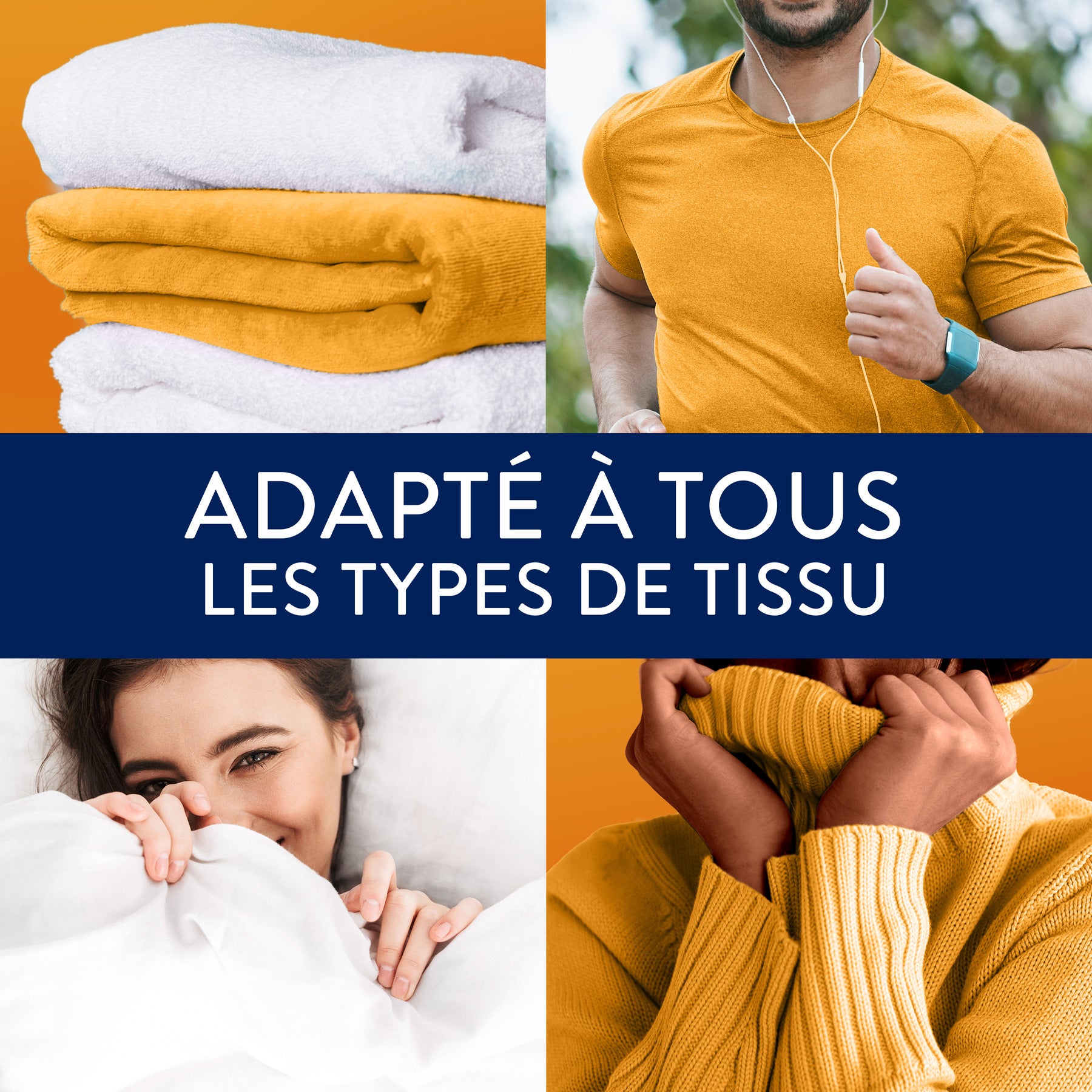 Lenor Parfum de linge en perles Ambre et orchidée 240 g
