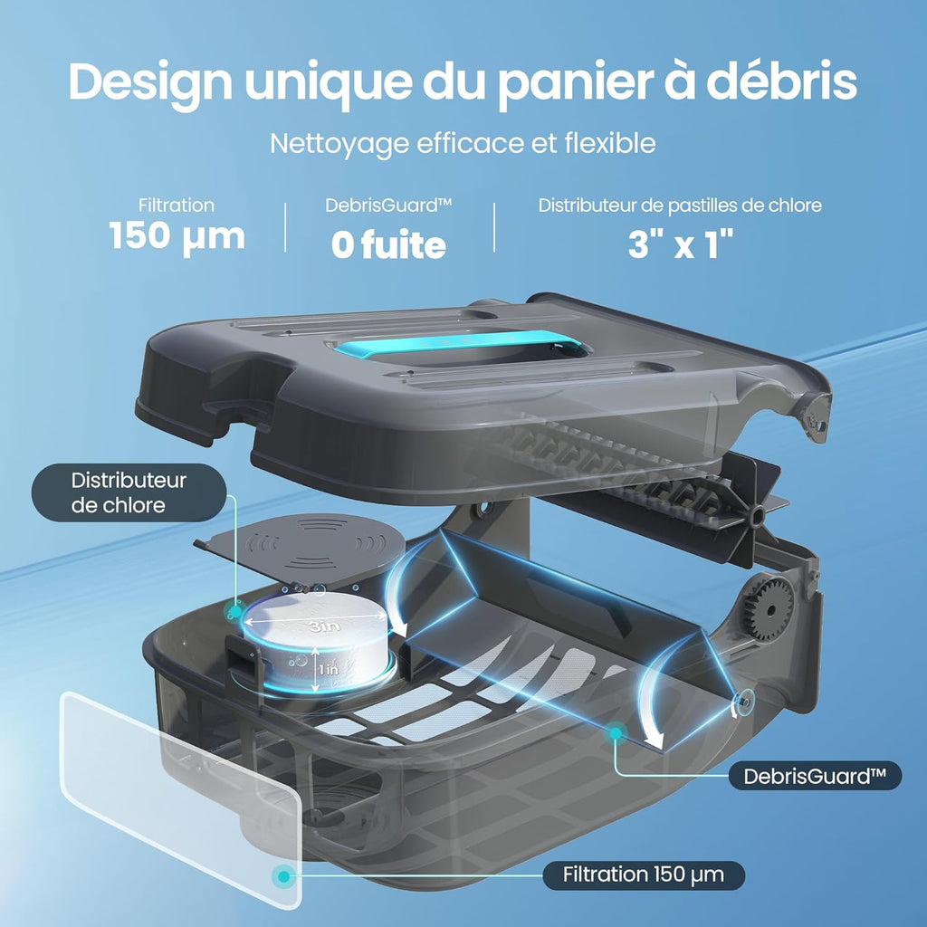 AIPER (2026 Nouveau) Scuba S1 + EcoSurfer S2 – Pack Robot Piscine sans Fil & Robot Skimmer Solaire | Nettoyage Fond, Parois, Ligne d’Eau & Surface 24/7, Double Filtration, Contrôle Via Application