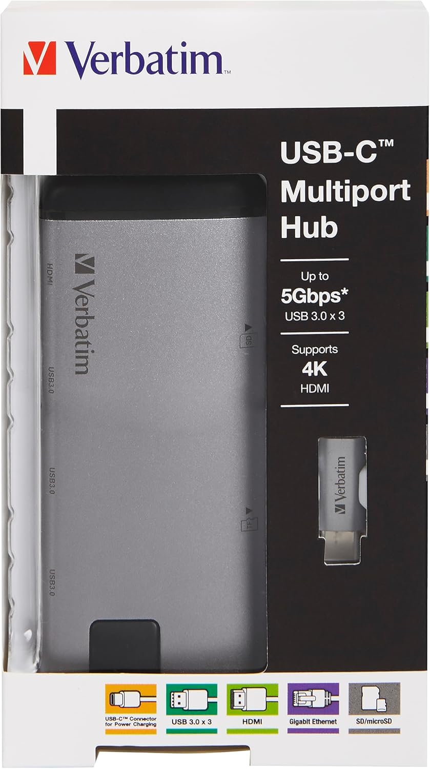 Verbatim hub multiport USB-C 49142