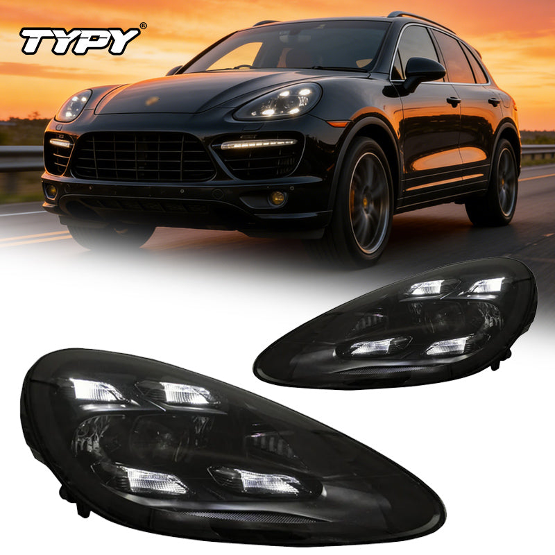 TYPY Car Styling pour Porsche Cayenne 958, phare 958.1, éclairage LED matriciel, mise à niveau, style 2023, Plug & Play