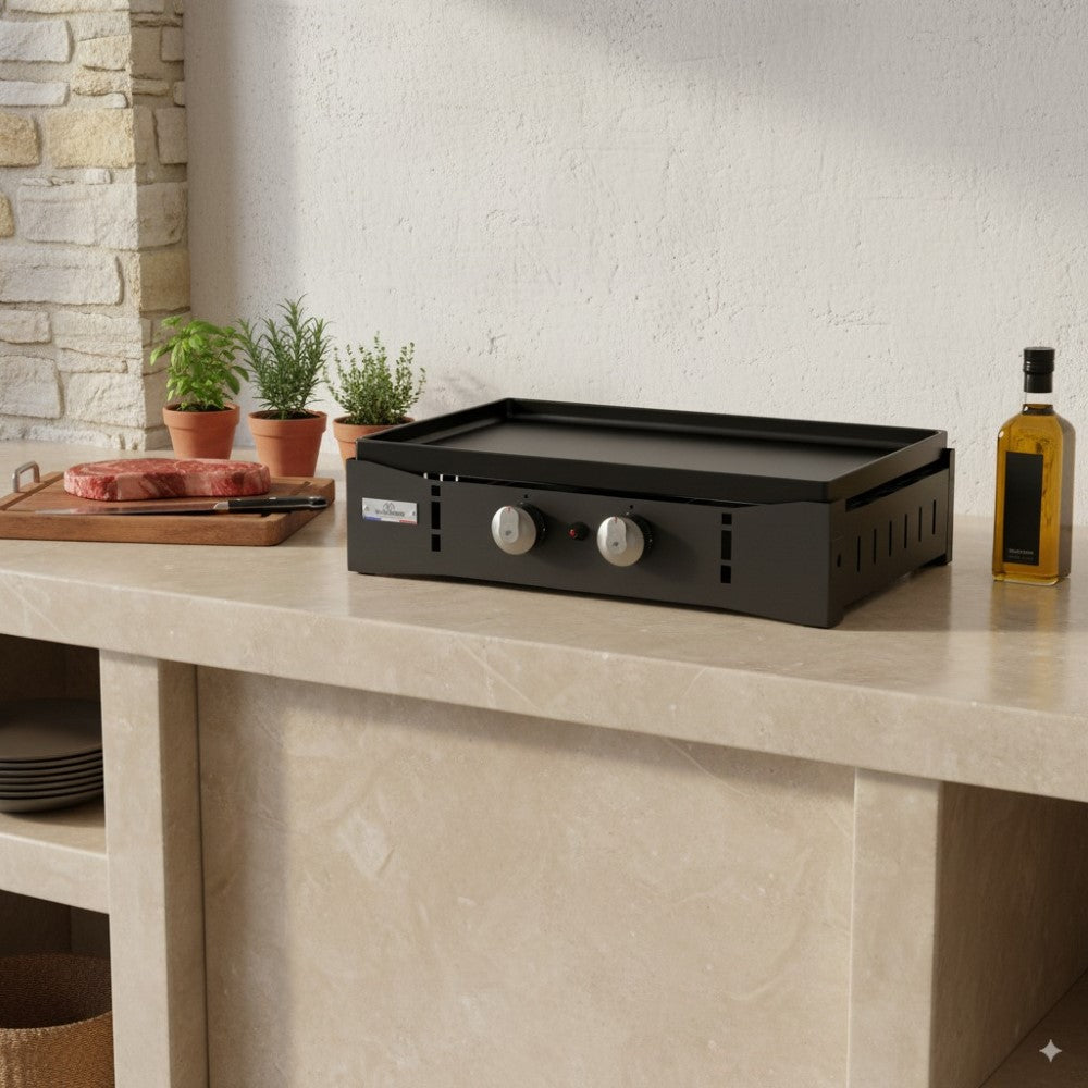 LE MARQUIER Plancha ORA gaz 260 - Noir