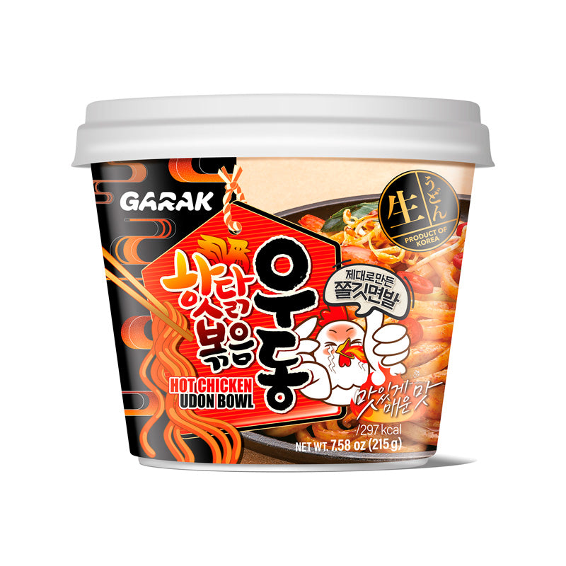 Garak Bol de nouilles udon au poulet épicé 215 g
