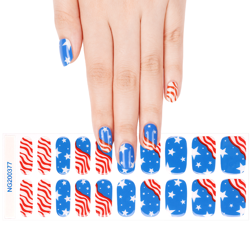 MeoMagic 14-160 - Autocollants gels pour ongles - 20 pièces