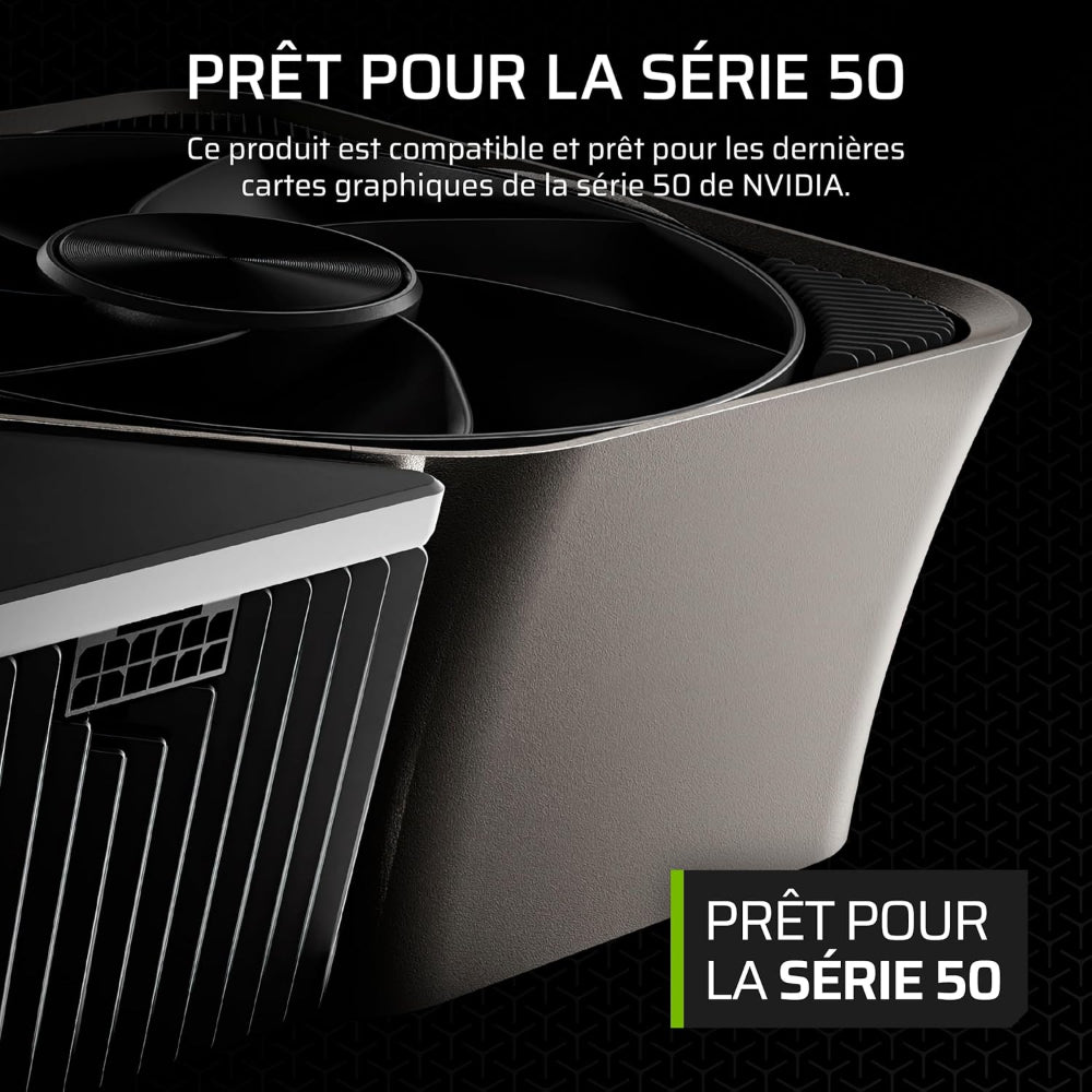CORSAIR RM850e 2025 Bloc d'alimentation ATX modulaire - Blanc