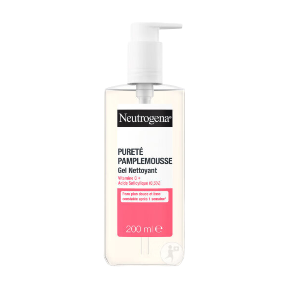 NEUTROGENA Nettoyant Visage Quotidien Rafraîchissant Pamplemousse Rose 200 ml