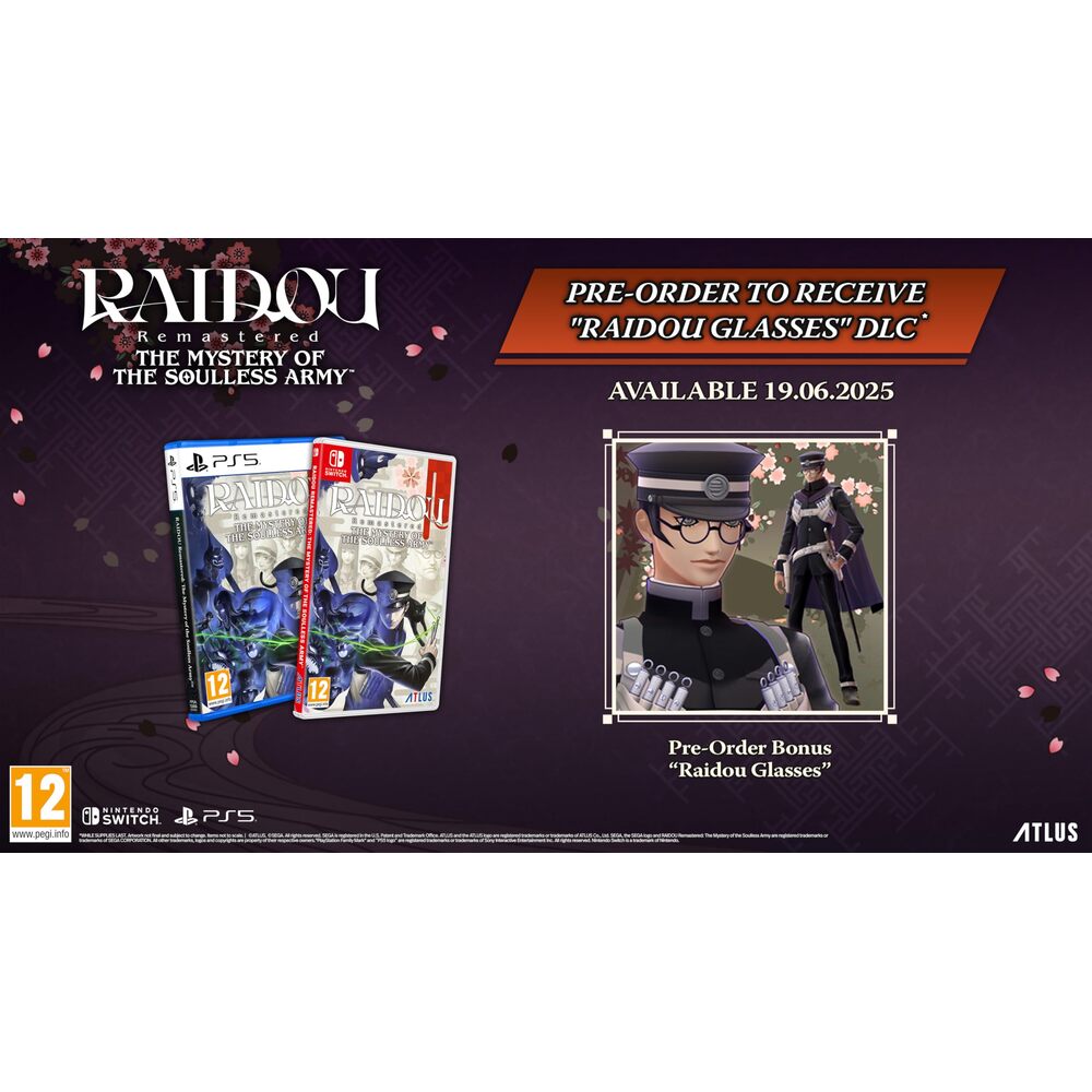SEGA Raidou Remastered: The Mystery of the Soulless Army - Switch 2 - Version Française