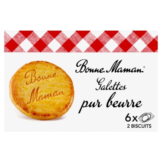 Bonne Maman Galettes traditionnelles pur beurre français 170 g