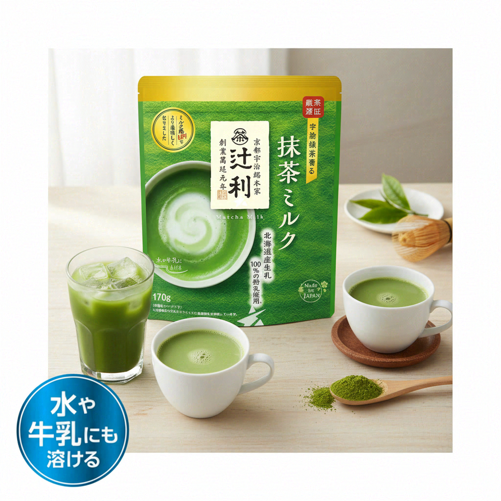 Kataoka TSUJIRI Lait au Matcha 170 g