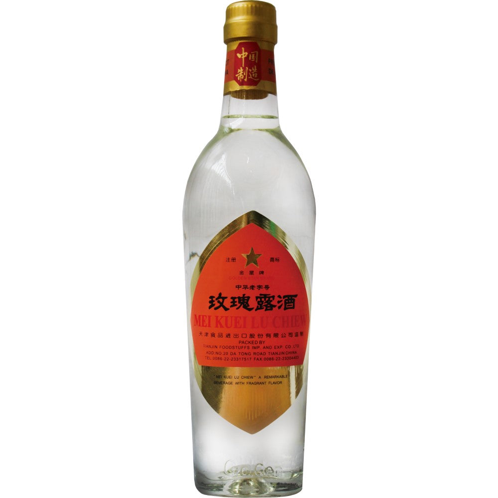 GOLDEN STAR Liqueur Mei Kuei Lu 54 % alc.