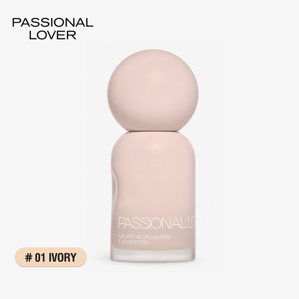 Passional Lover Fond de Teint Liquide Anti-Transfert 4.0 01 Ivoire 30 ml