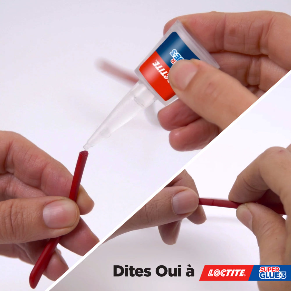 Loctite - Super Glue-3 Précision (flacon de 5 g) – Colle forte pour réparations précises – liquide tous matériaux – transparente à séchage rapide