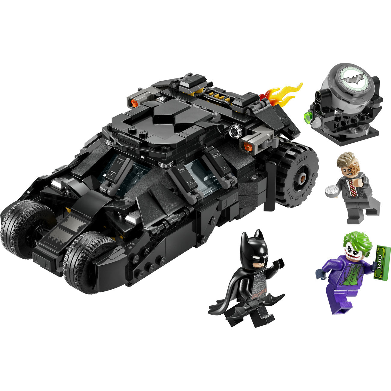 LEGO DC Batman 76303 Ensemble de Construction Batman Tumbler vs. Deux-Faces & Le Pingouin
