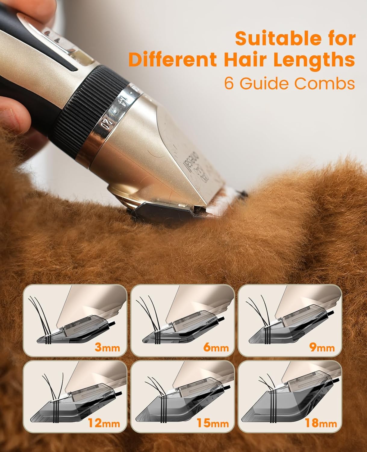 Oneisall tondeuse sans fil multifonctions pour animaux X2 + N5