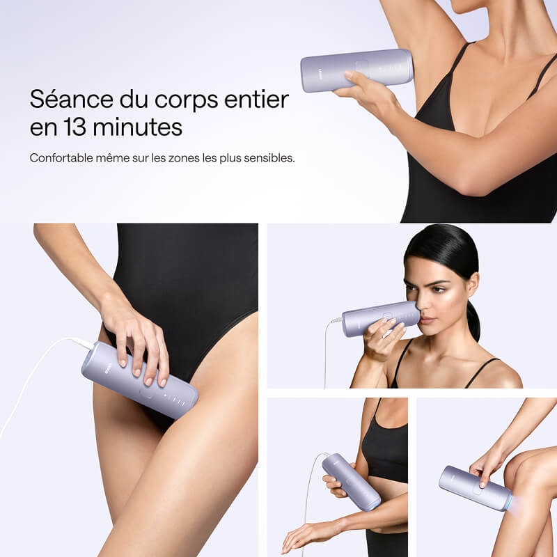 Ulike Air 3 appareil d’épilation à lumière pulsée (IPL) pour le visage et le corps, à utiliser à domicile, alternative à l’épilation au laser