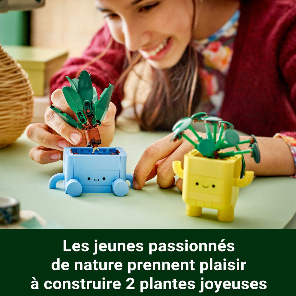 LEGO Botanicals 10349 Petites plantes souriantes