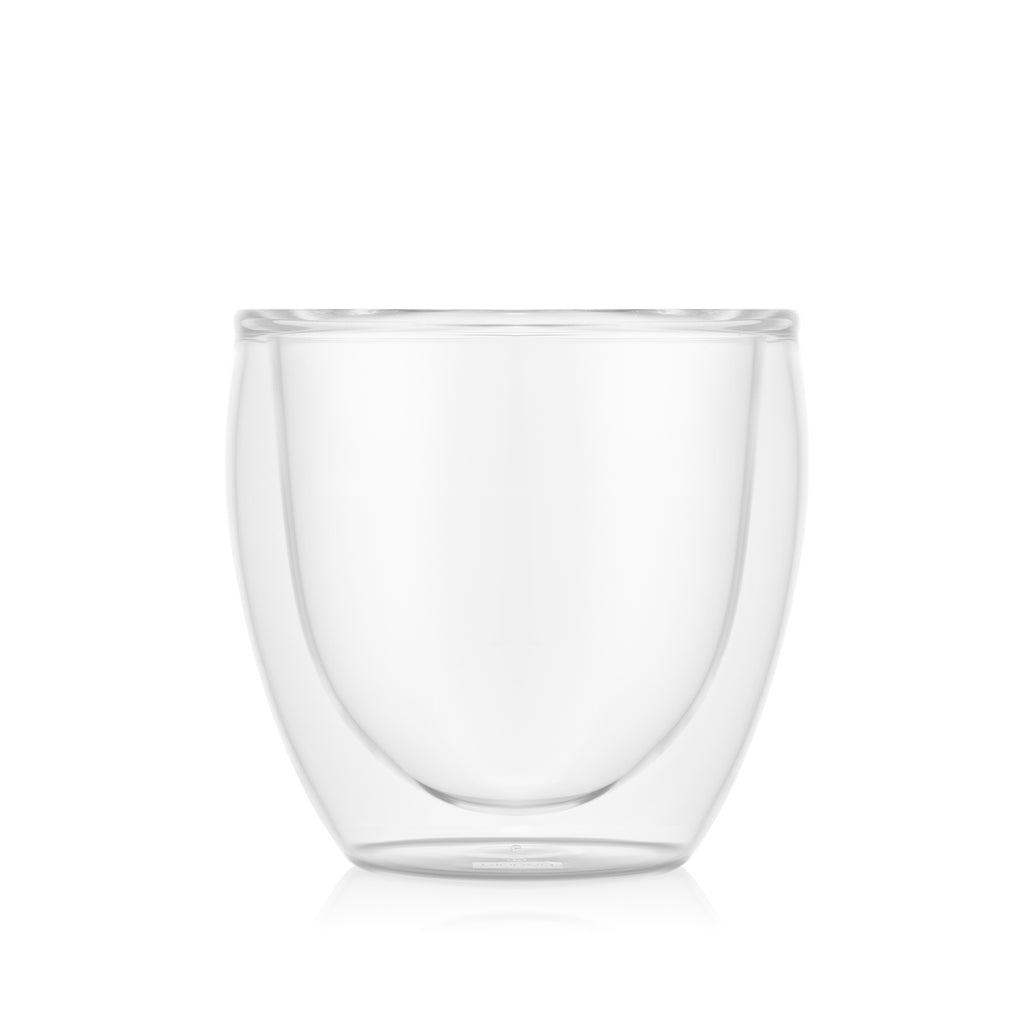 Bodum Pavina Lot de 6 petits verres à double paroi - 80 ml