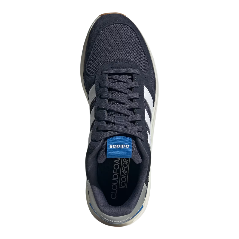 ADIDAS Run 84 Bleu Foncé/Blanc