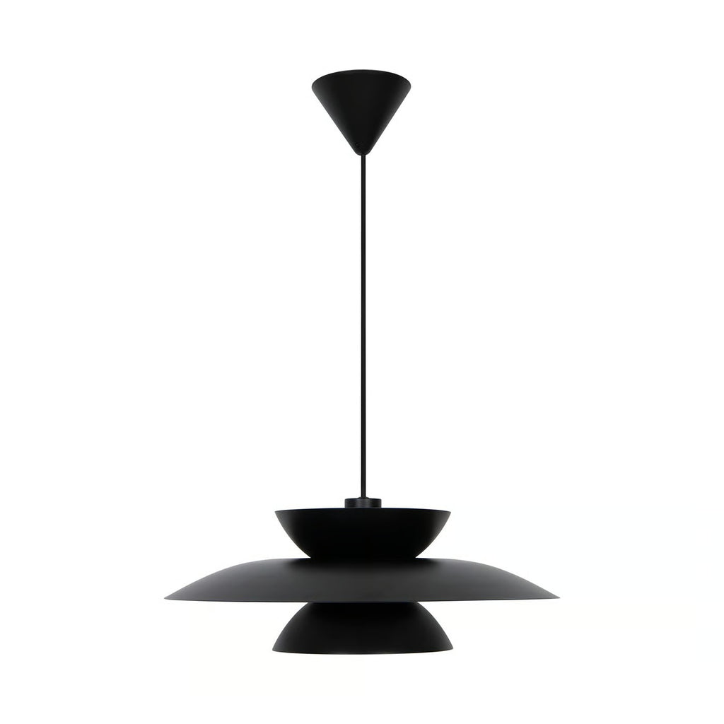 Suspension CARMEN 45 métal noir IP20 E27 - Nordlux, Intérieur