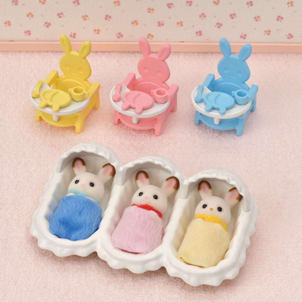 Sylvanian Families Ensemble de puériculture pour triplés